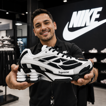 Antto - Nike Shox R4 X Supreme