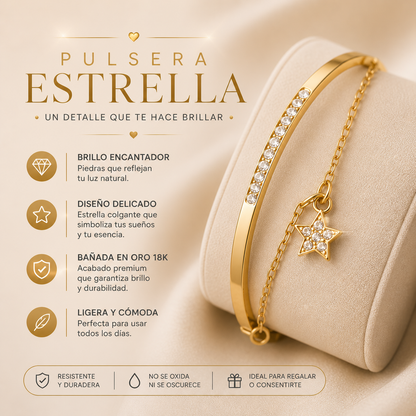 Antto - ESMERALDA GOLD SET - Reloj + Pulsera